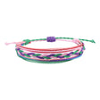 Verstellbares Armband mit Perlen für Männer.