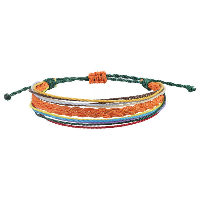 Stoffarmband mit Buchstabenanhänger, ideal als Geschenk