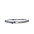 Klassisches Stoffarmband mit maritimen Akzenten.