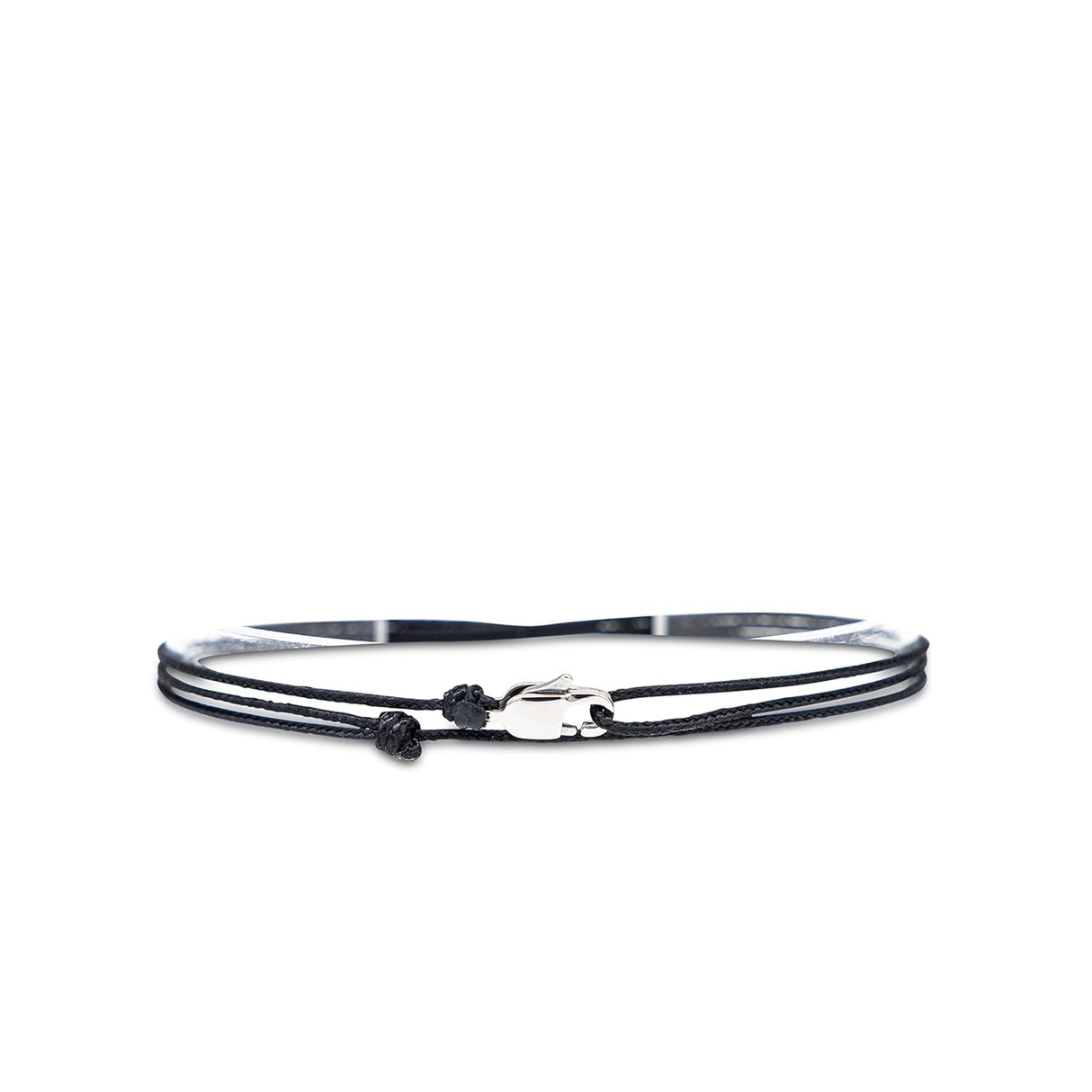 Klassisches Stoffarmband mit maritimen Akzenten.
